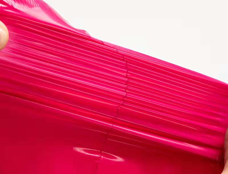 南关玫红色快递袋-05