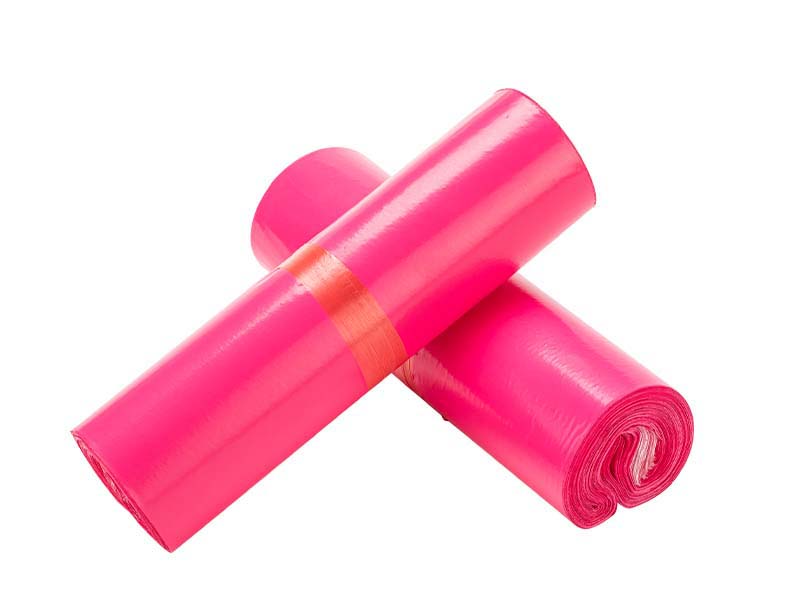 南关玫红色快递袋-02